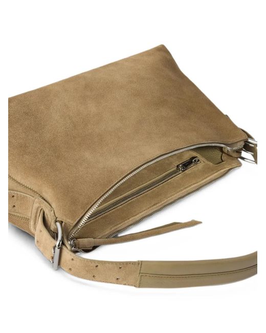 Lemaire Natural Belted Baguette Bag