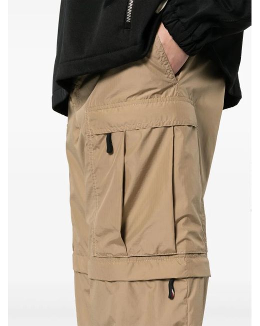 Moncler Natural Detachable-Leg Cargo Trousers for men