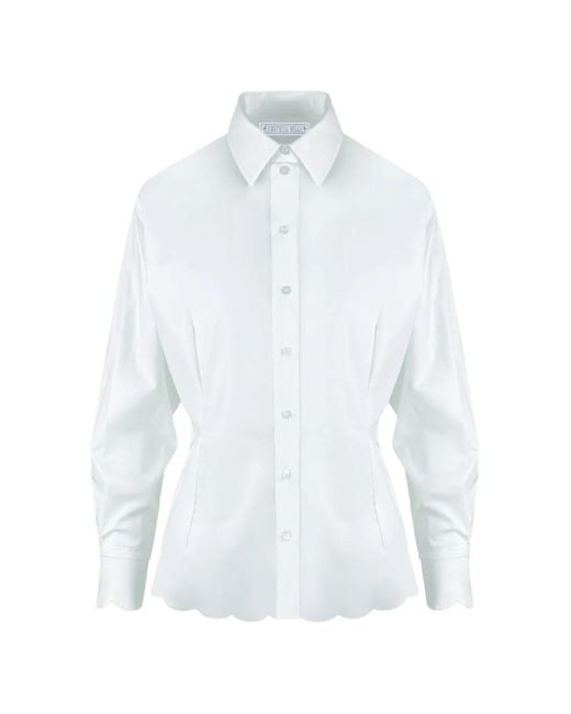 Contessa Mills White Doll Oxford Shirt