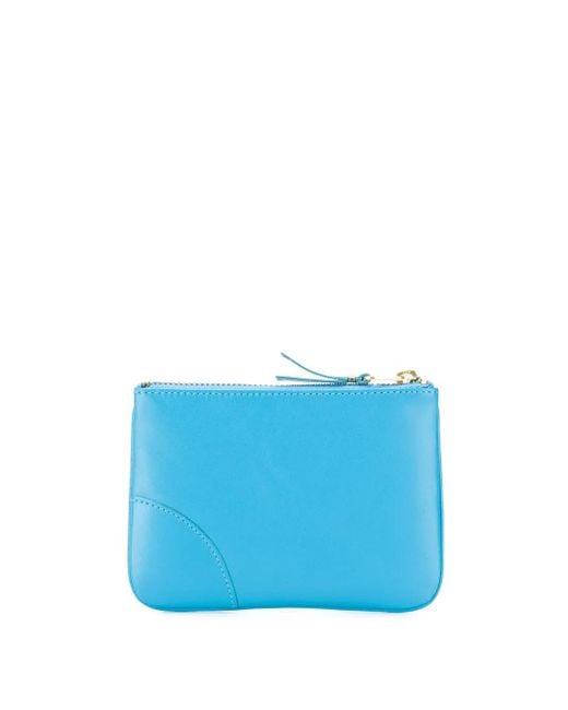 Comme des Garçons Blue Classic Leather Line Wallet Accessories