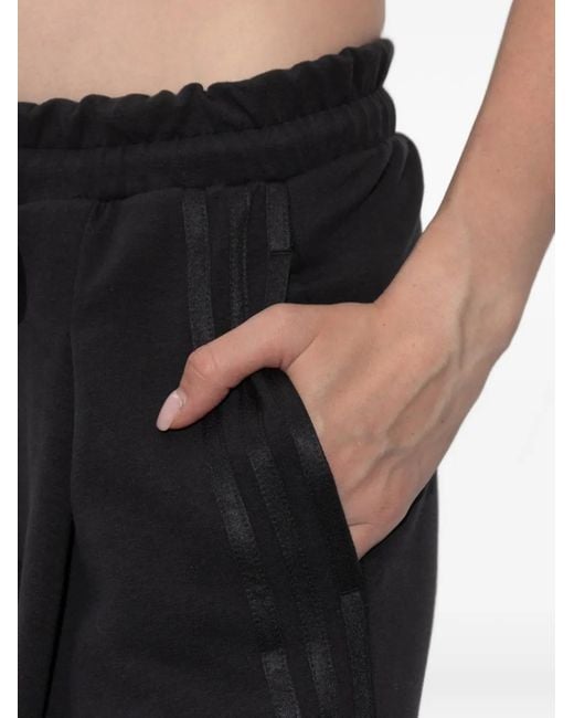 Adidas Black Pantalon De Jogging Ample 3-Stripes