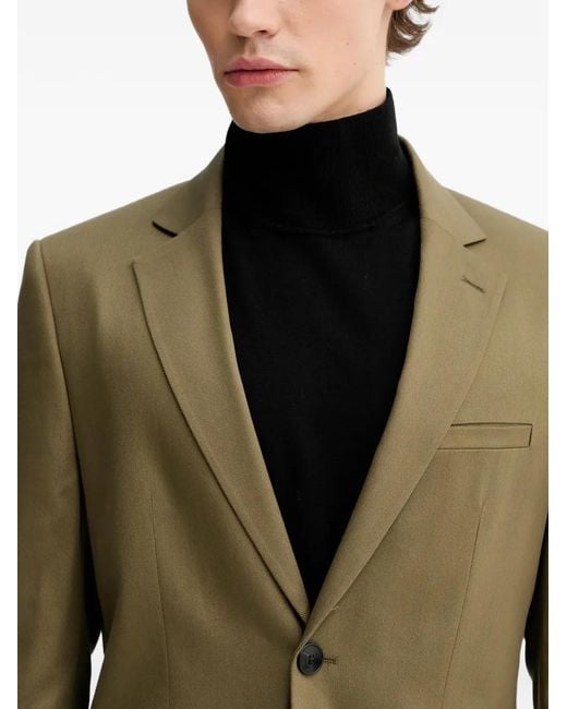 HUGO Einreihiges Arti253X Sakko mit Knöpfen in Green für Herren