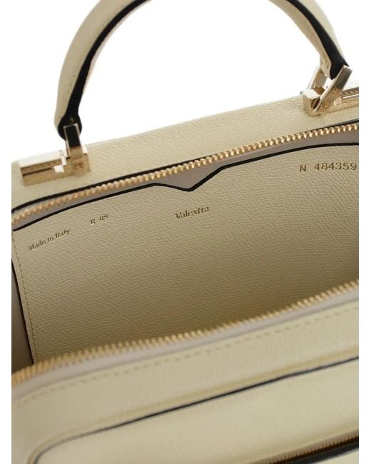 Valextra Natural Leather Tote Bag