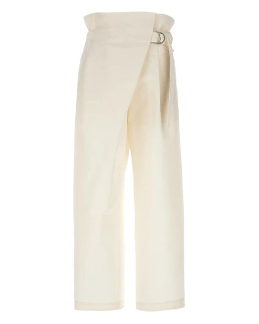 Issey Miyake White Hose "Enfold"