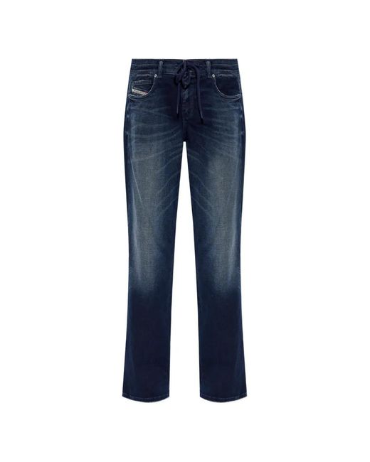 DIESEL Blue 2071 D-Meel Drawstring-Waist Jeans