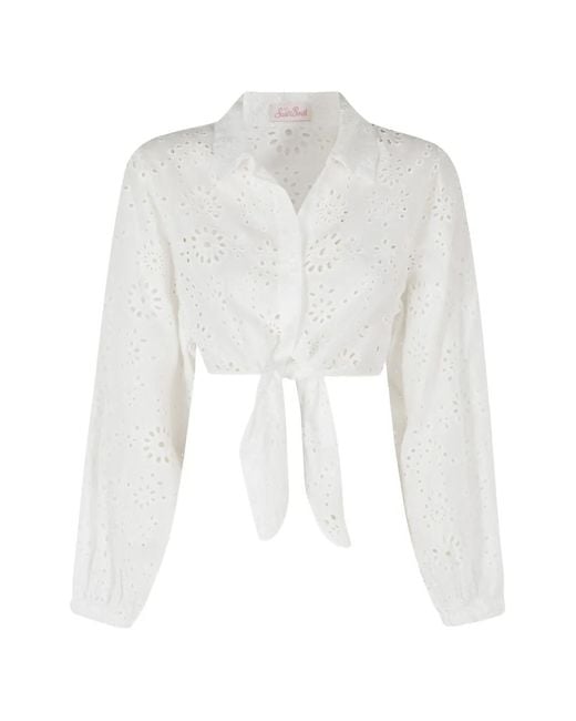 Mc2 Saint Barth White Febby Shirt