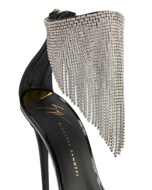 Sandalias de tacón alto Giuseppe Zanotti de color Black