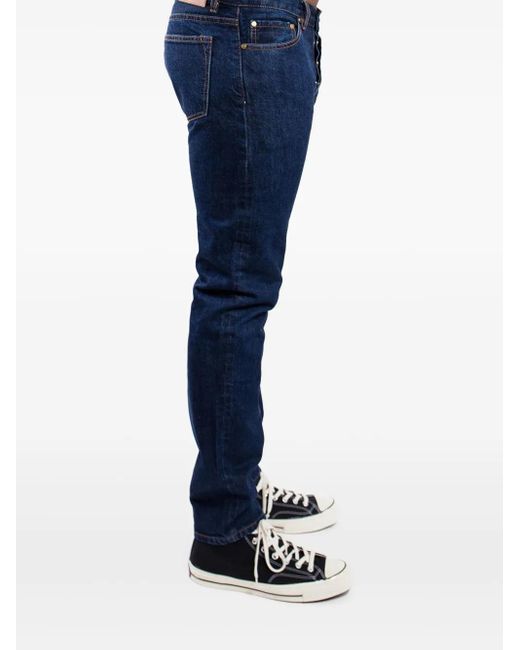 Han Kjobenhavn Blue Cotton Jeans for men