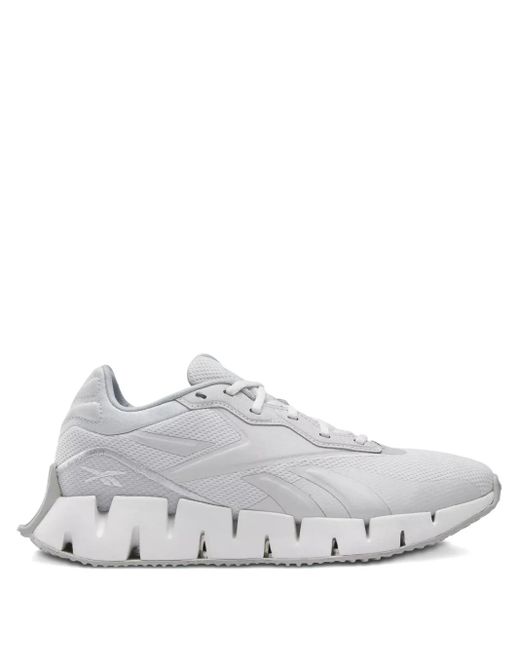 Reebok White Zig Dynamica 4 Sneakers
