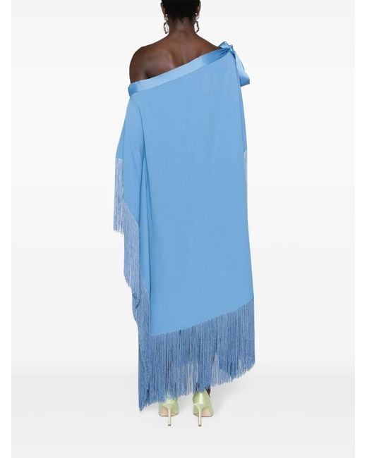 Taller Marmo Blue Aarons Maxi Kaftan Dress