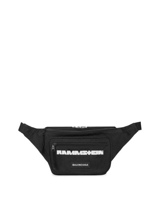 Balenciaga Black X Rammstein Belt Bag