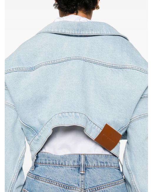 Viktor & Rolf Blue Collared Denim Jacket