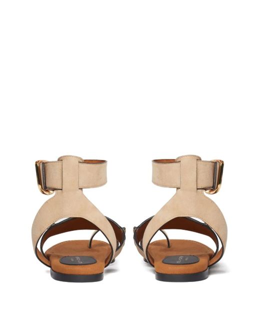 Stella McCartney スエード サンダル White