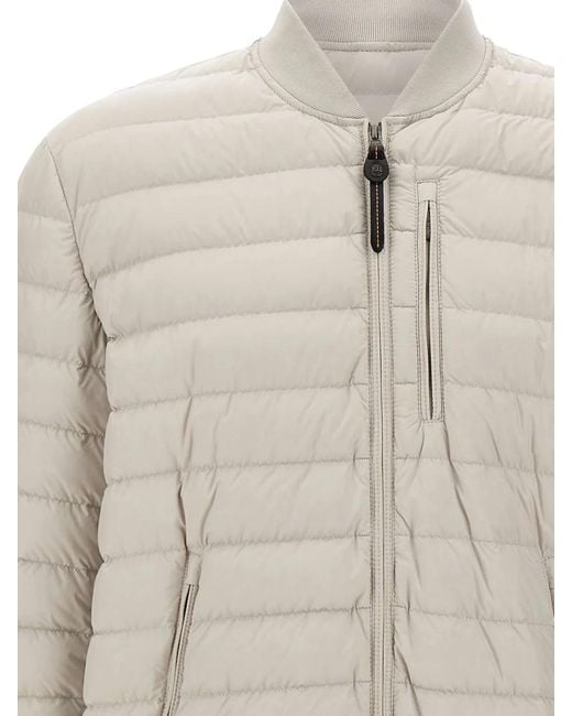 Parajumpers White "Breving" Down Jacket for men