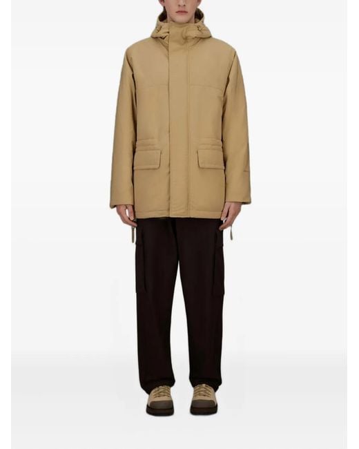 Herno Natural Flap-Pockets Parka for men
