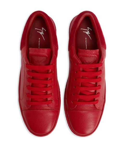 Sneakers GZ-City con logo di Giuseppe Zanotti in Red da Uomo