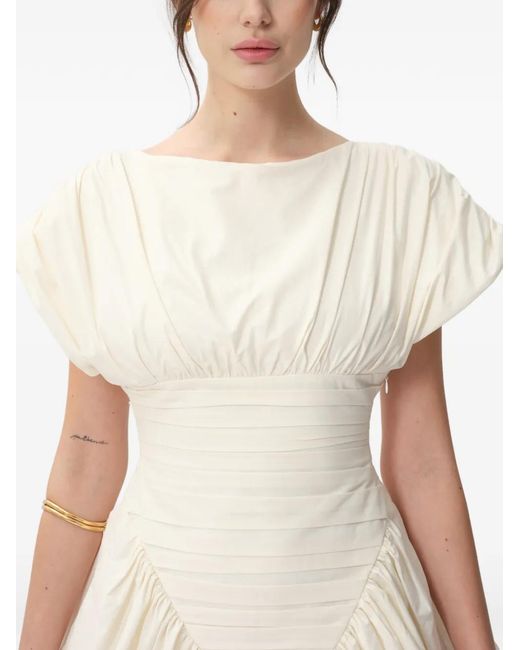 Concepto Natural Sundown Draped Mini Dress