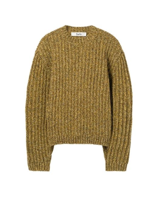 Pull Texturé Makaya Séfr pour homme en coloris Green