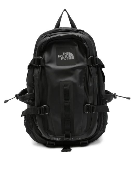 The North Face Black Rucksack mit Logo-Print