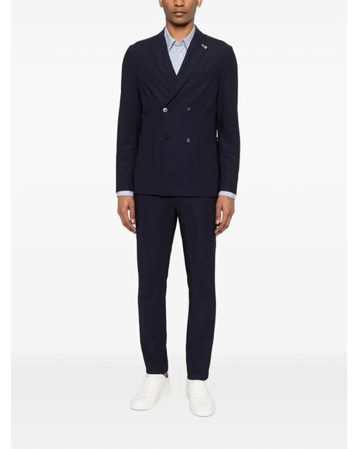 DISTRETTO 12 Blue D.B. Active Pocket Jacket for men