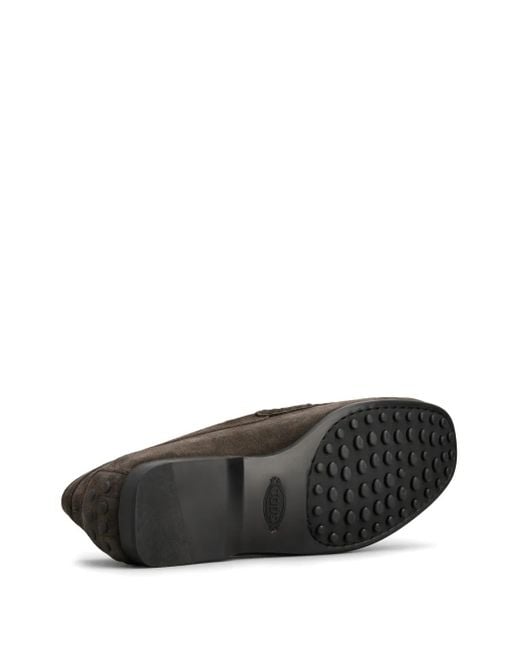Tod's Brown Flat Shoes for men
