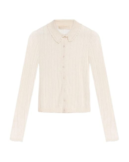 Ulla Johnson White Lottie Cardigan