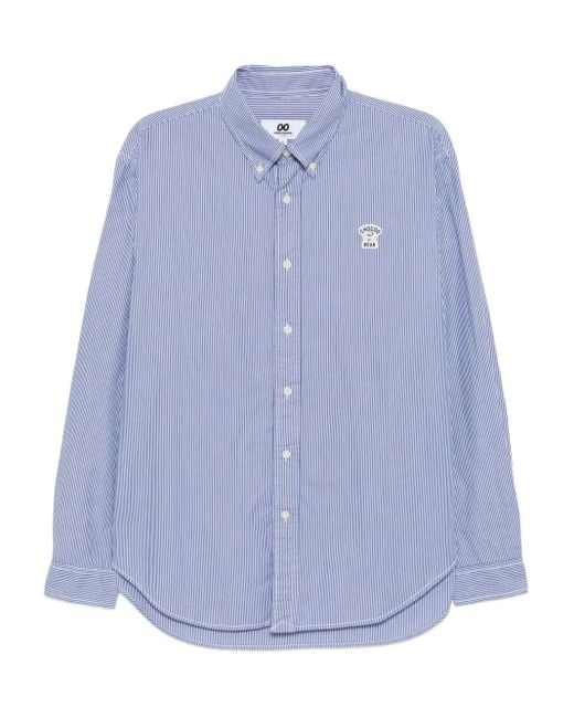 メンズ Chocoolate ストライプ シャツ Blue
