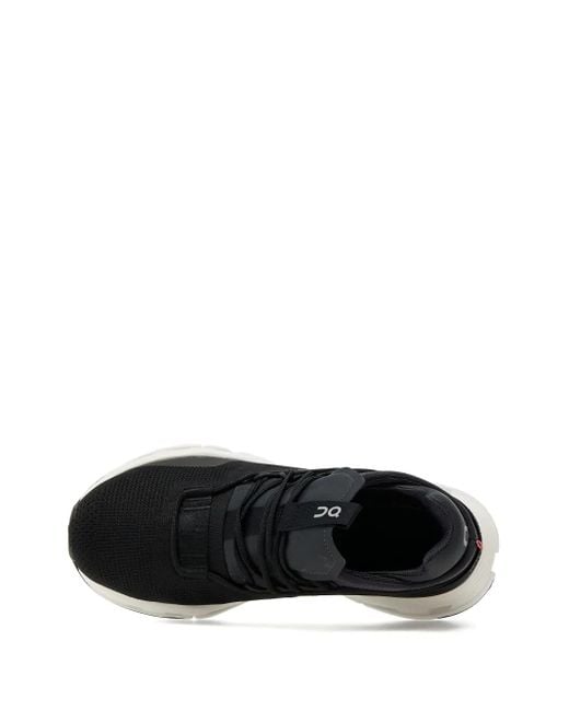 On Shoes Black Cloudnova Running Sneakers