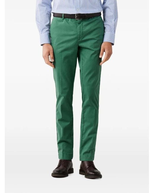 Hackett Green Kensington Slim-Fit Chinos for men