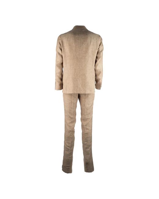 Colamarino Natural Buttoned Suit for men