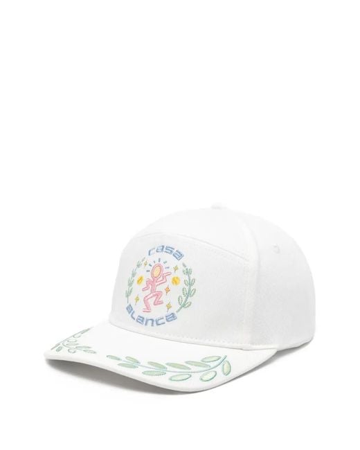 Casablanca White Dance Joy Baseball Cap