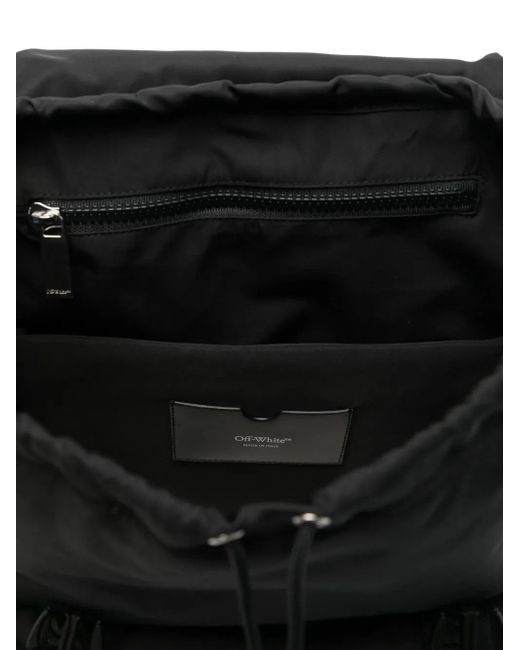 Off-White c/o Virgil Abloh Rucksack Mit Logo-Print in Black für Herren