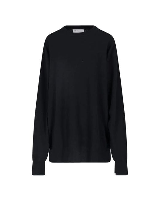 Extreme Cashmere Black Nº476 April Cashmere Sweater