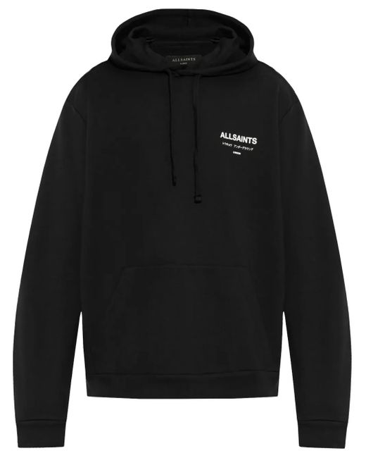 AllSaints Underground Hoodie in Black für Herren