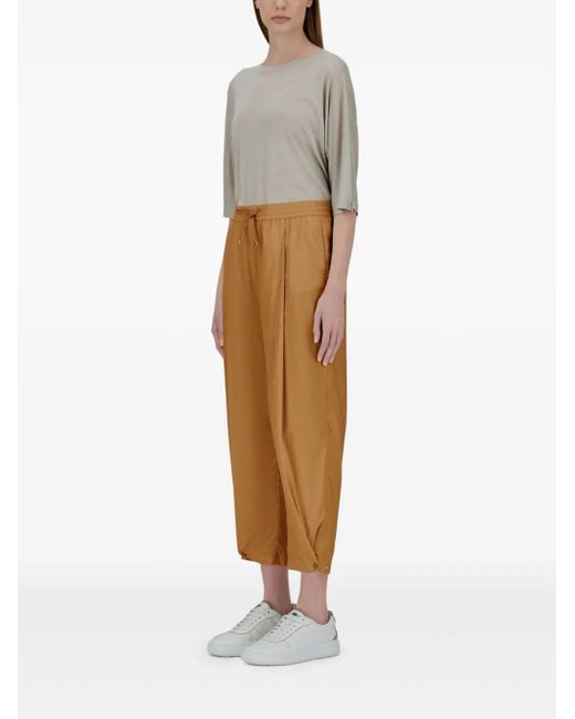 Herno Natural Drawstring-Fastening Trousers