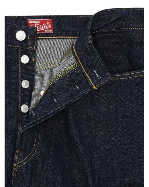 Fortela Blue 914 Leo Japan Selvedge Jeans for men