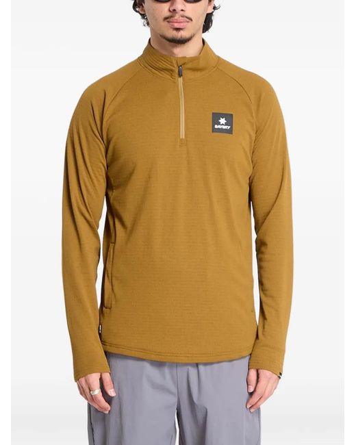 Saysky Blaze Sweater in het Yellow voor heren