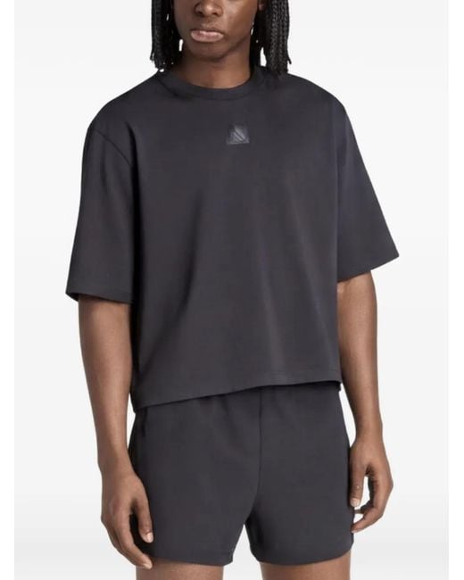 Adidas Black D4T Primelift Short T-Shirt for men