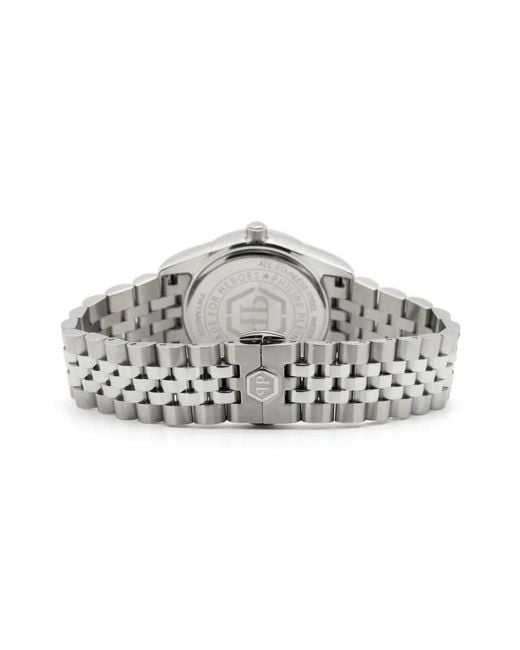 Philipp Plein White Date Superlative 34Mm
