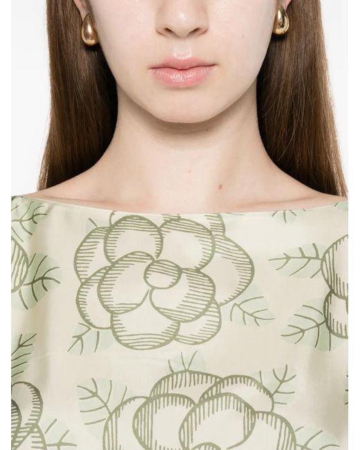 Marni White Viscose-Ray Dress
