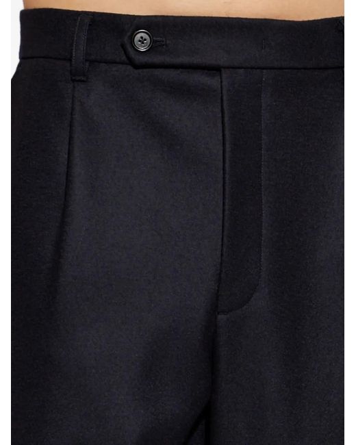 Jil Sander Blue Wool Trousers for men