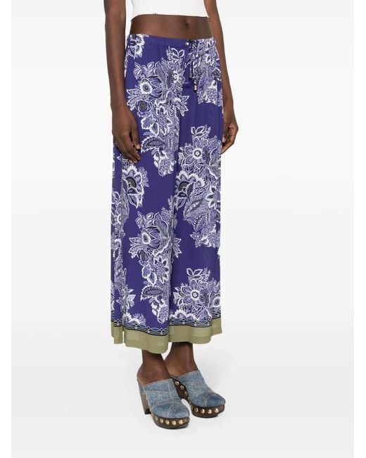 Etro Blue Pants