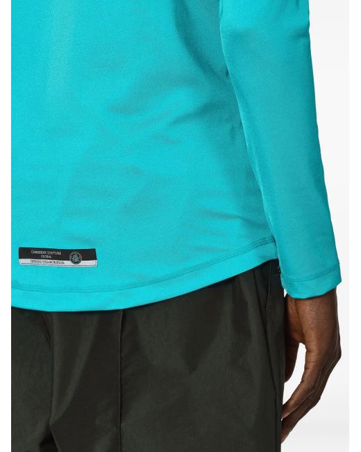 メンズ Reebok Botter ロゴ ロングtシャツ Blue