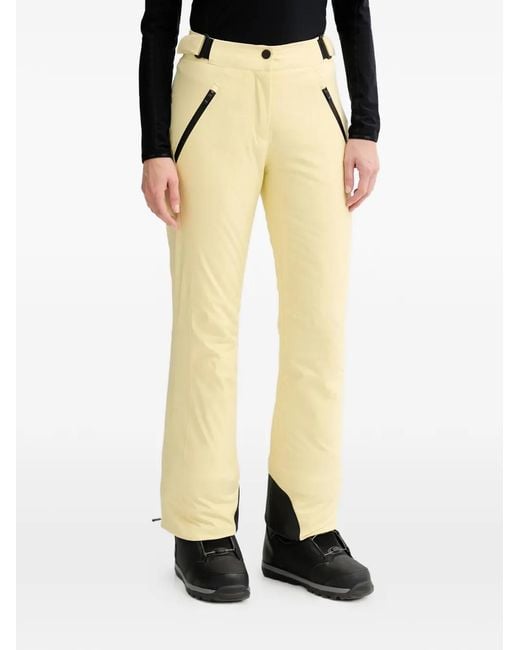 Colmar White Zip-Pocket Ski Pants