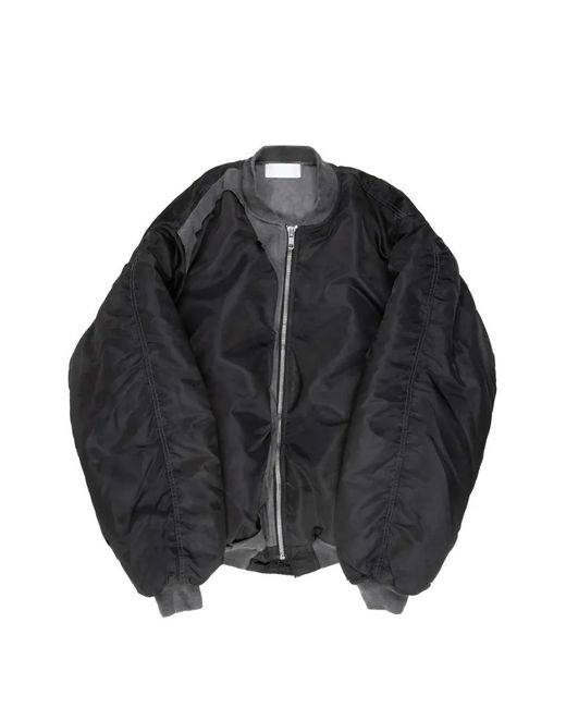 ALEXANDER DIGENOVA Black Cutout Bomber Jacket for men