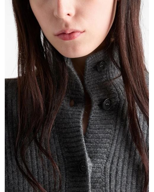 Prada Kasjmier Vest in het Gray