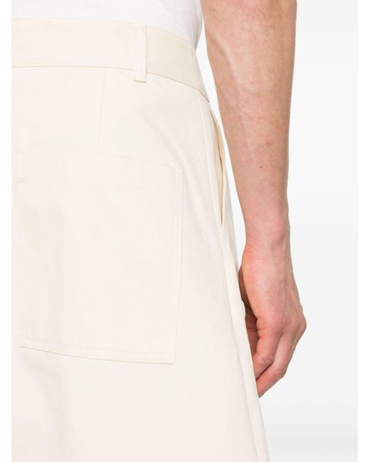 Studio Nicholson White Bosun Wide-leg Trousers for men