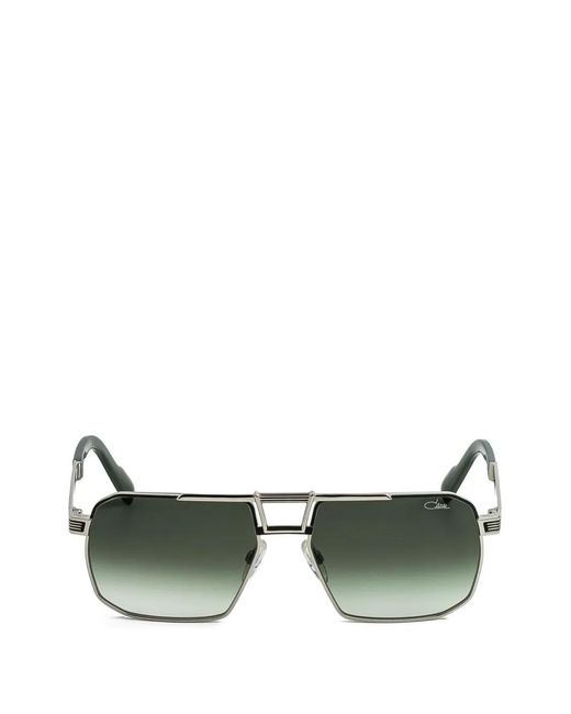 Cazal Green 9112 Square-Frame Sunglasses
