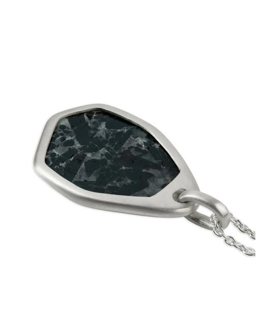 Parts Of 4 Black Inclusion Crystal Necklace
