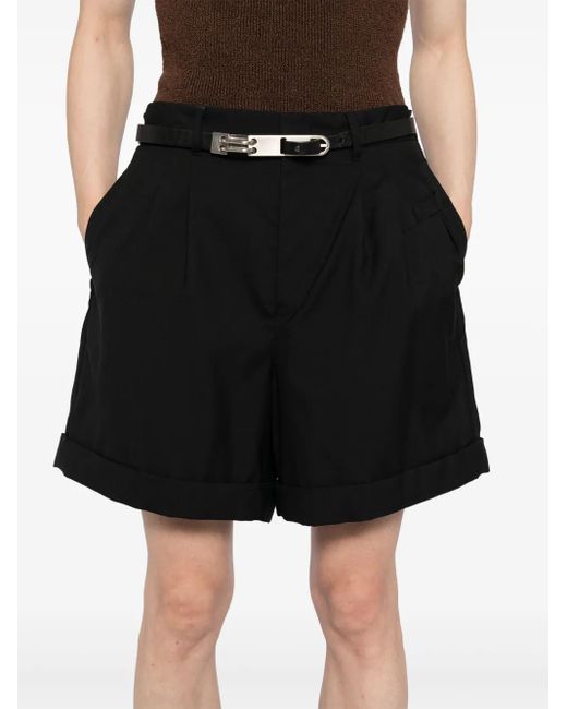 Bed J.w. Ford Black Tropical Shorts for men